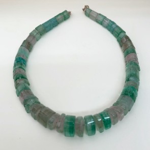 Ready to string into a necklace Afghan tourmaline beads