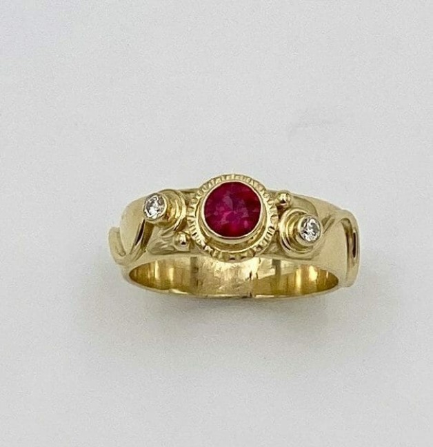 Ruby and Diamond Ring