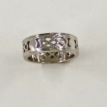 Open Celtic Weave and Circle Ring