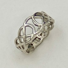 Open Celtic Weave Ring