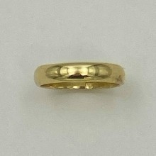 Half Round Wedding Band