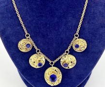 18k Gold Tanzanite Necklace