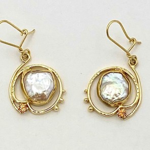 keshi pearl earring093021