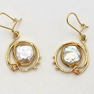 keshi pearl earring093021