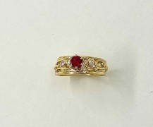 18k and Ruby Ring