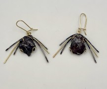 Meteorite Comet Earrings