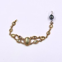 Magnificent Rainbow Moonstone Bracelet